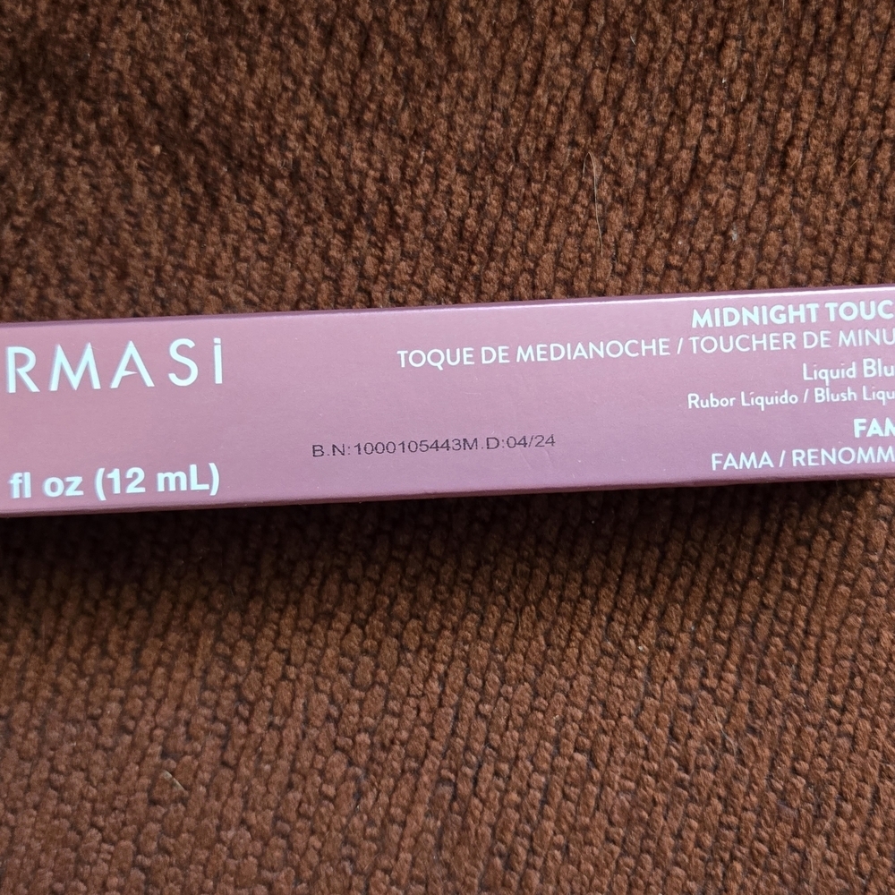 New Farmasi Midnight Touch Liquid Blush Fame 0.41 Fl Oz